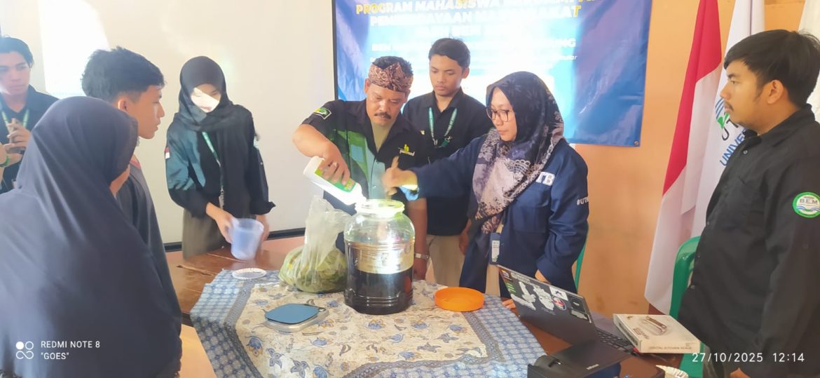 KPSM Salakopi Ikuti Pelatihan Mengolah Sampah Menjadi Eco Enzyme