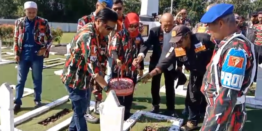 LMP MACAB Cianjur Peringati Hari Kesaktian Pancasila, Ziarah ke Taman Makam Pahlawan